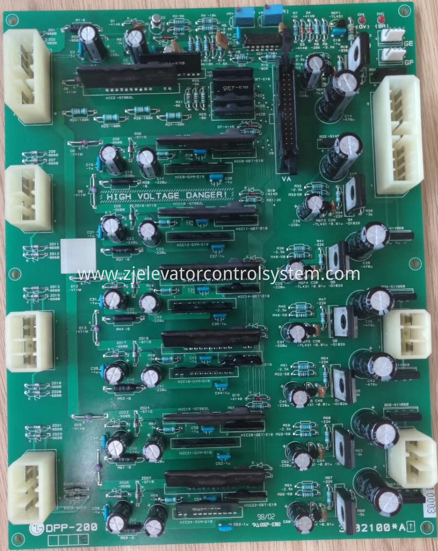 LG Sigma Elevator PCB DPP-200 / 3X02100*A